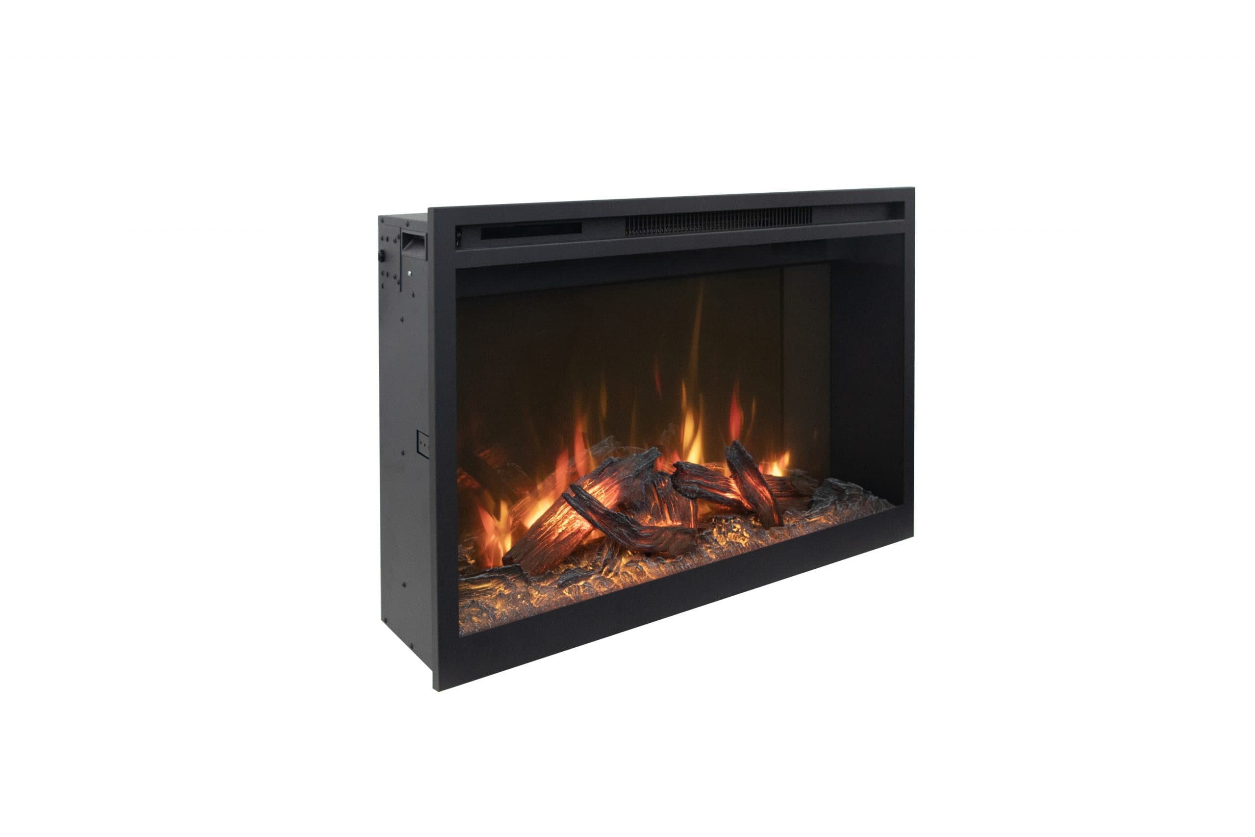 RS36 three quarter view with brighter flame setting