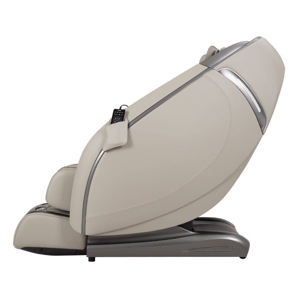 Osaki 3D Dreamer V2 — Taupe finish, side view