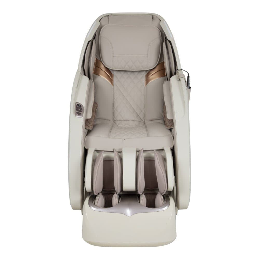 Osaki OS-Pro 3D Tecno — Taupe finish, front view, alternate finish