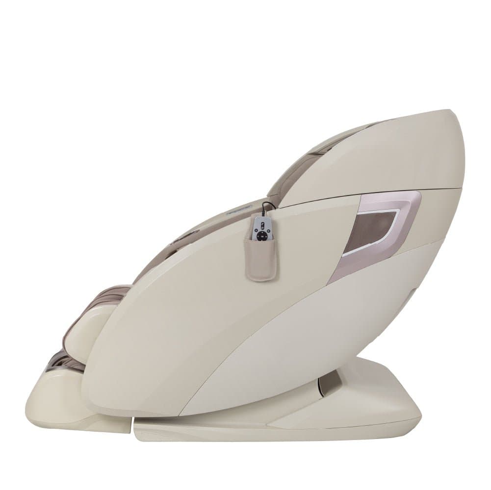 Osaki OS-Pro 3D Tecno — Taupe finish, side view, alternate finish