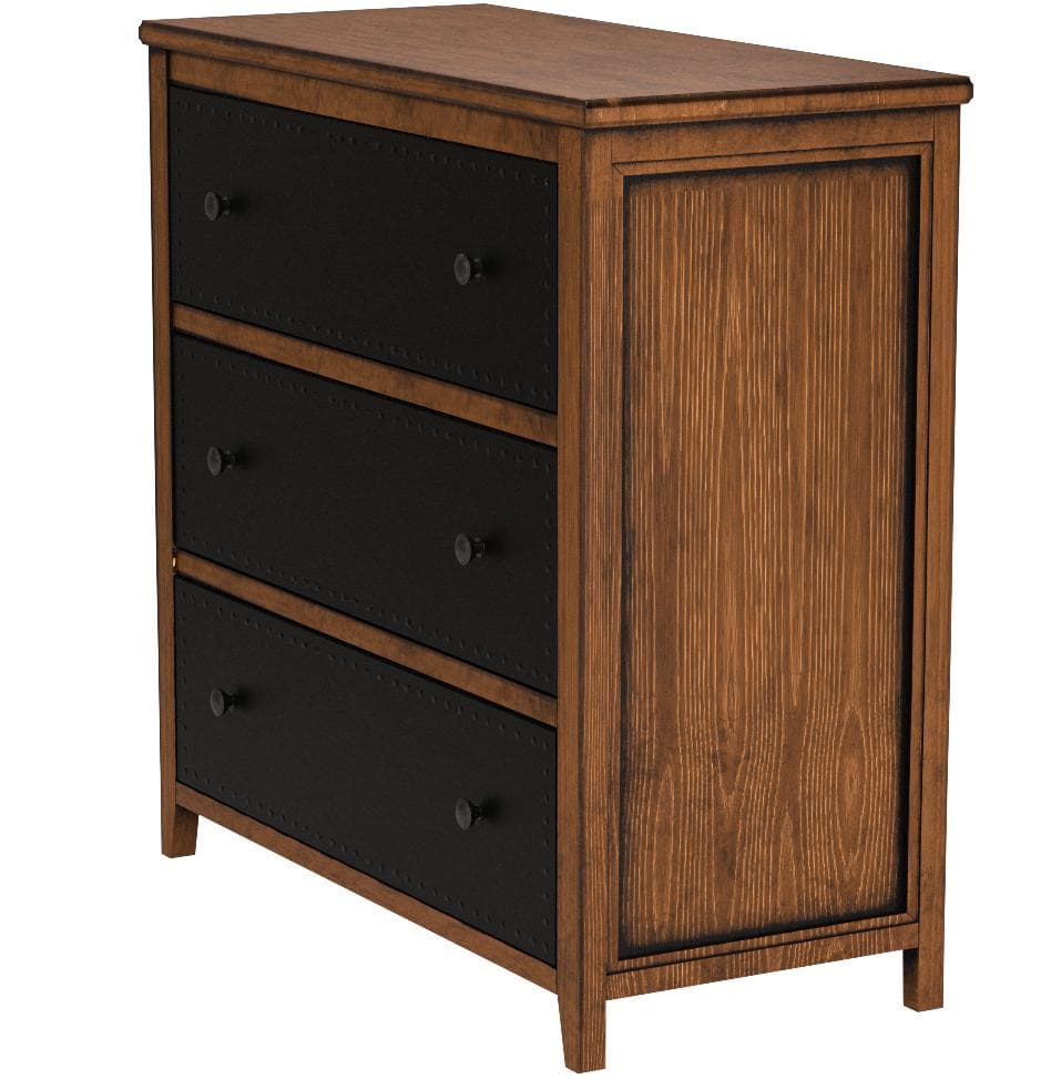 Stone & Beam Newport 3-Drawer Bedroom Dresser Toffee Oak — Toffee Oak, alternate front view