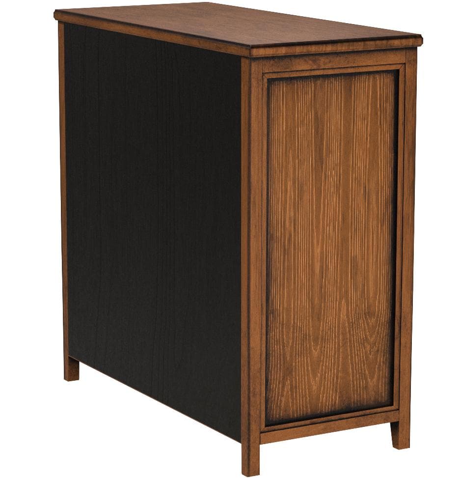 Stone & Beam Newport 3-Drawer Bedroom Dresser Toffee Oak — Toffee Oak, opposite rear view
