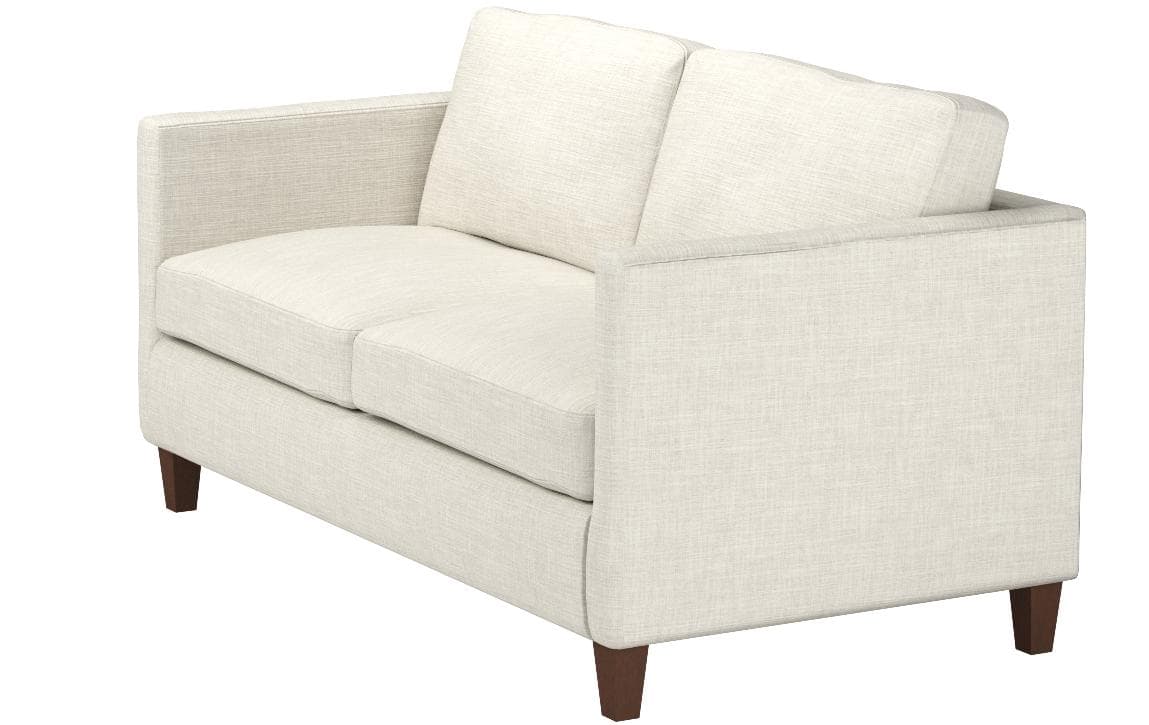 Stone & Beam Andover Modern Loveseat Sofa Sand — Sand, alternate front view