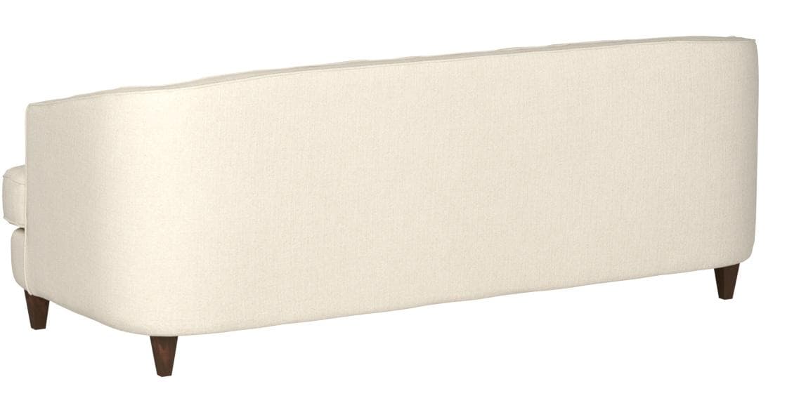 Stone & Beam Leila Tufted Sofa Sandstone — Sandstone, rear view