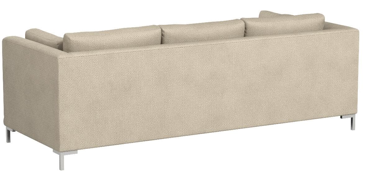 Stone & Beam Westcott Contemporary 93" Sofa, Fabric Haze — Haze, rear view