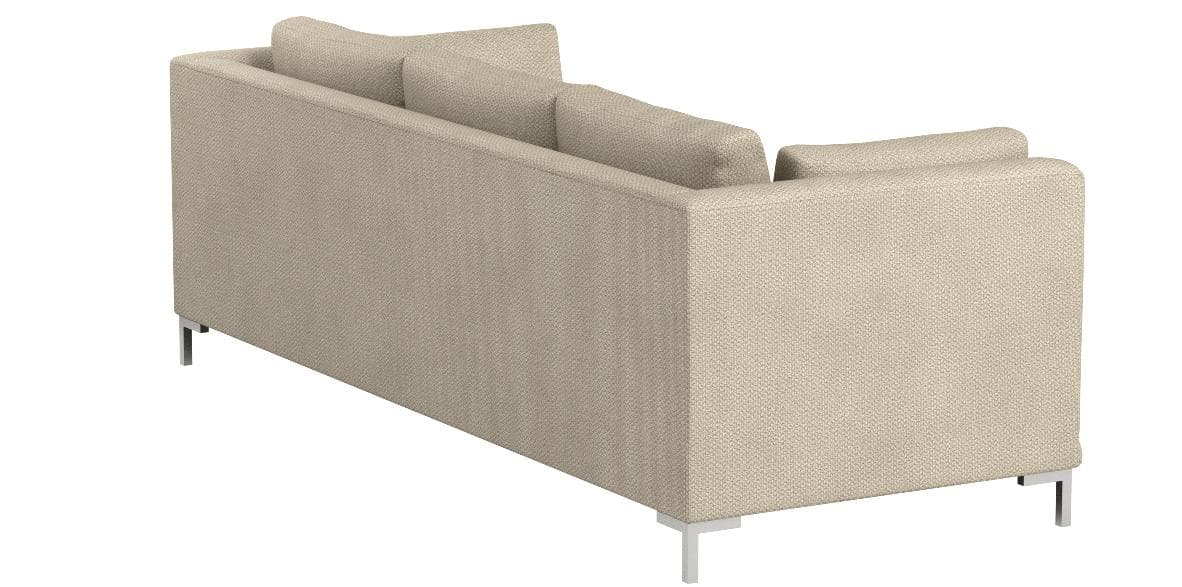 Stone & Beam Westcott Contemporary 93" Sofa, Fabric Haze — Haze, opposite rear view