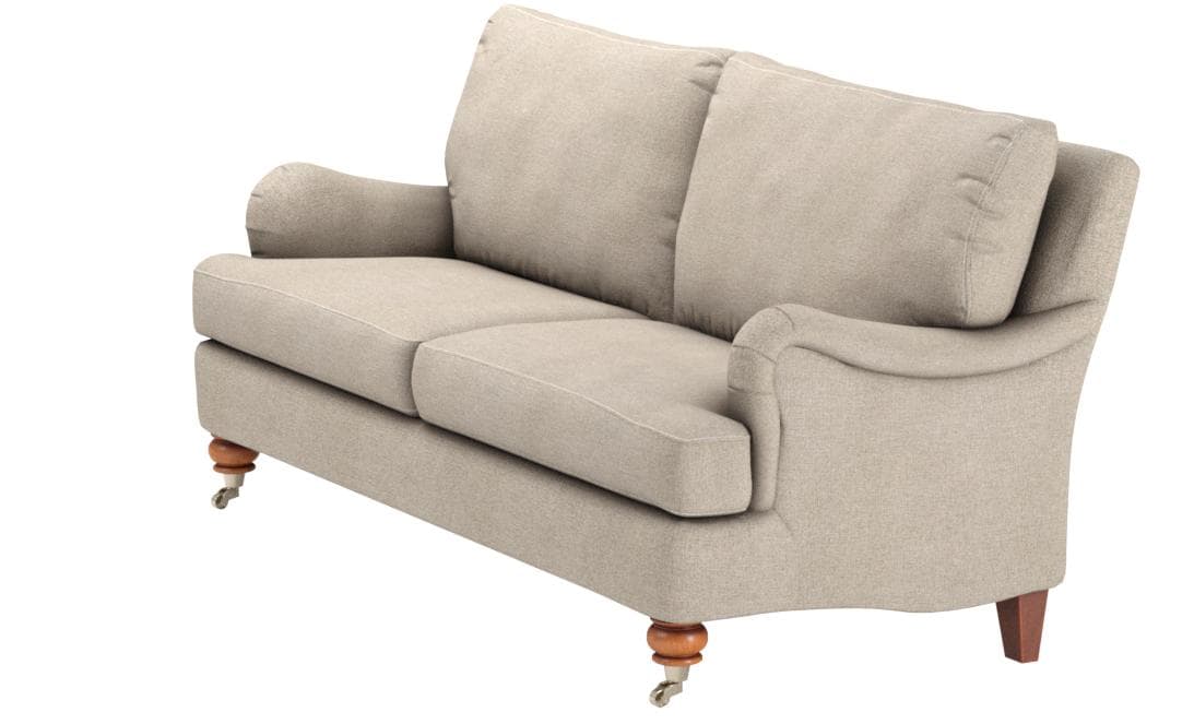 Stone & Beam Brandeberry Farmhouse Charles of London Sofa Stone — Stone, alternate front view