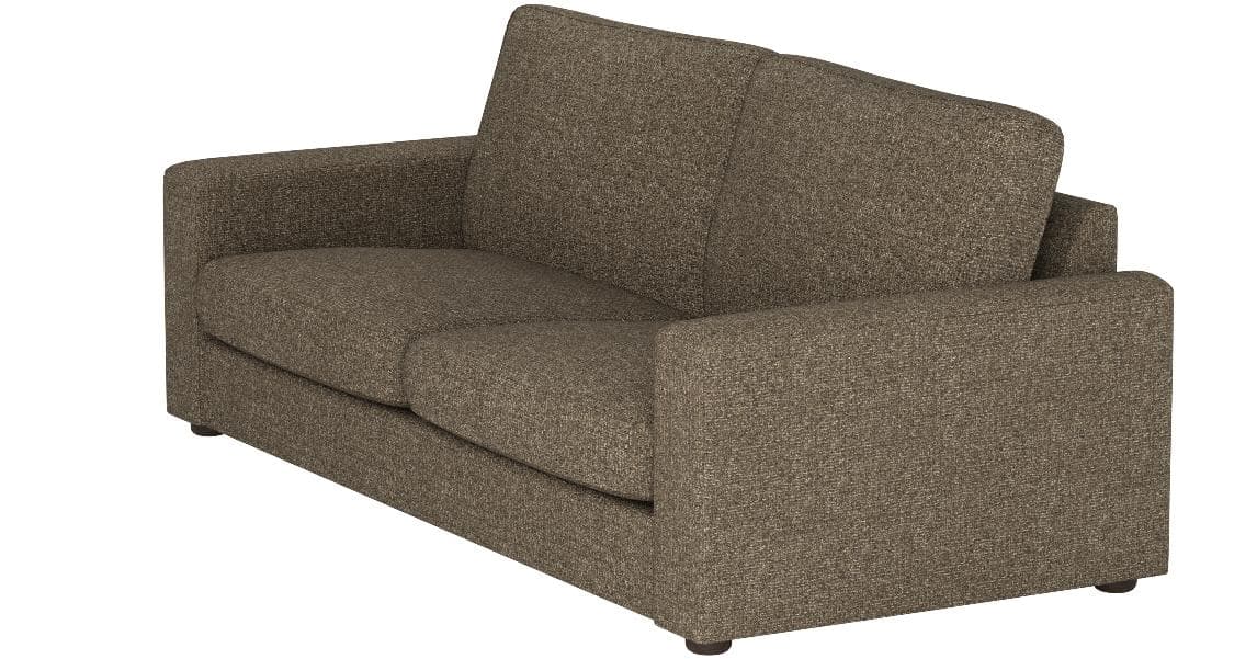 Stone & Beam Abigail Sofa Couch Golden Brown — Golden Brown, alternate front view