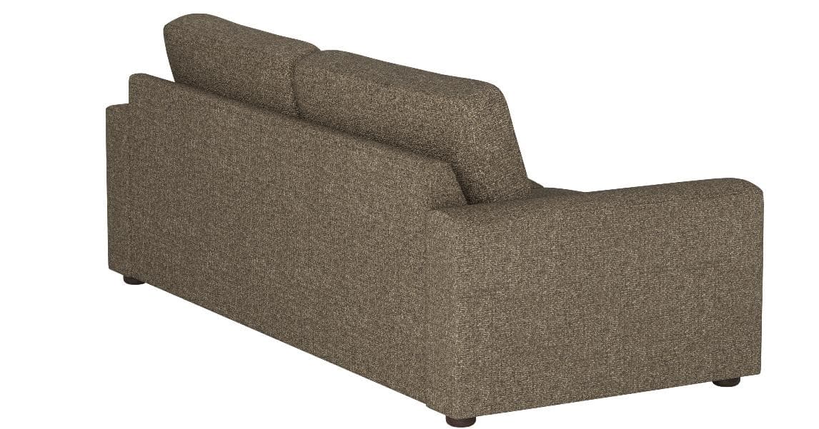 Stone & Beam Abigail Sofa Couch Golden Brown — Golden Brown, opposite rear view