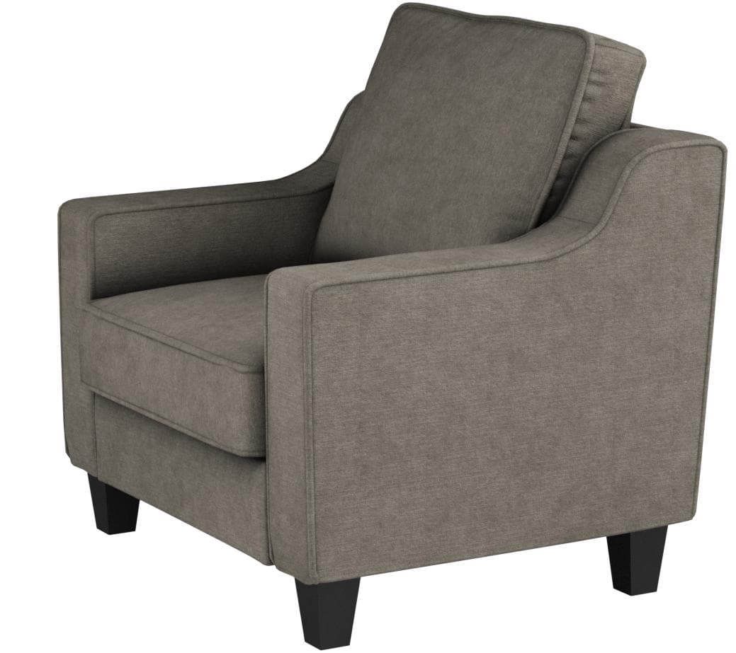 Stone & Beam Isabel Traditional Accent Chair Slate Grey — Slate Grey, alternate front view