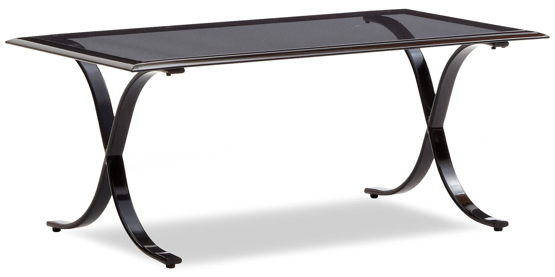 Strathwood 6-Piece All-Weather Furniture Set — included glass-topped coffee table.