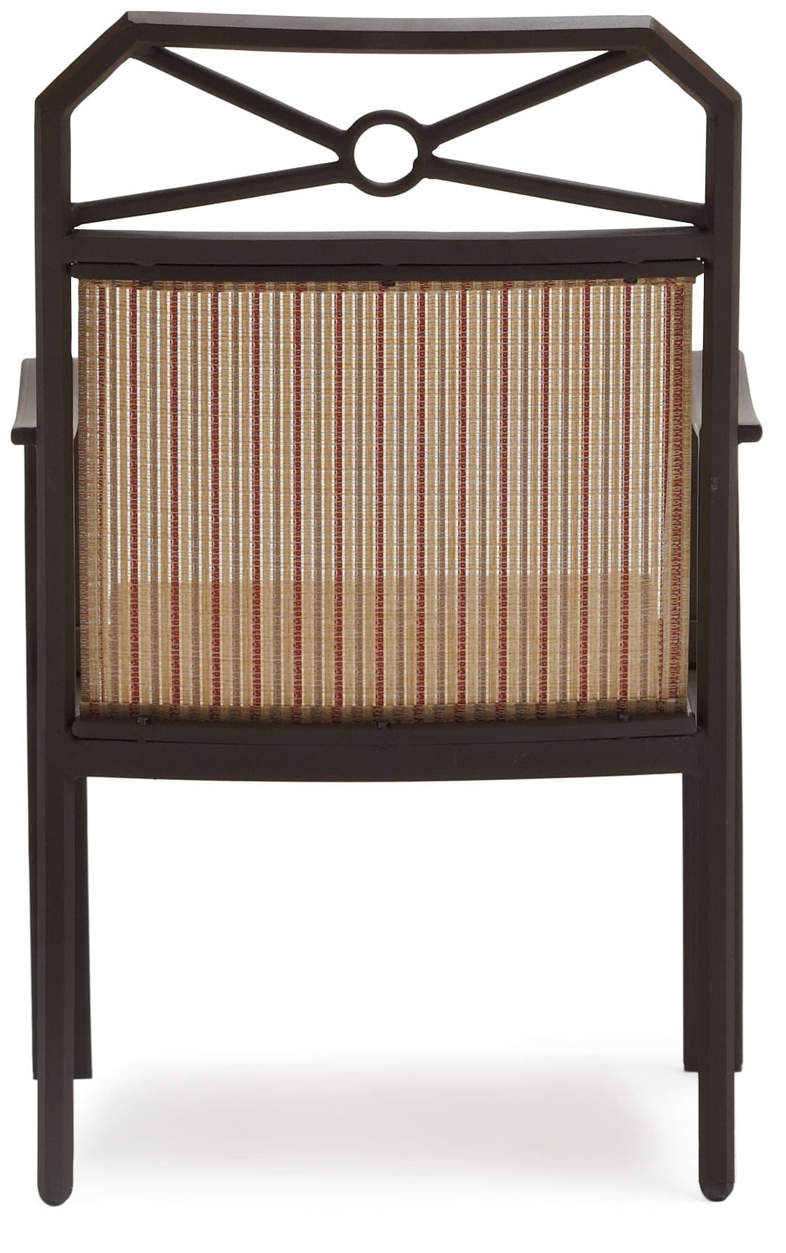 Strathwood Rawley Sling Chair, Set of 2, Striped — rear geometric back view.