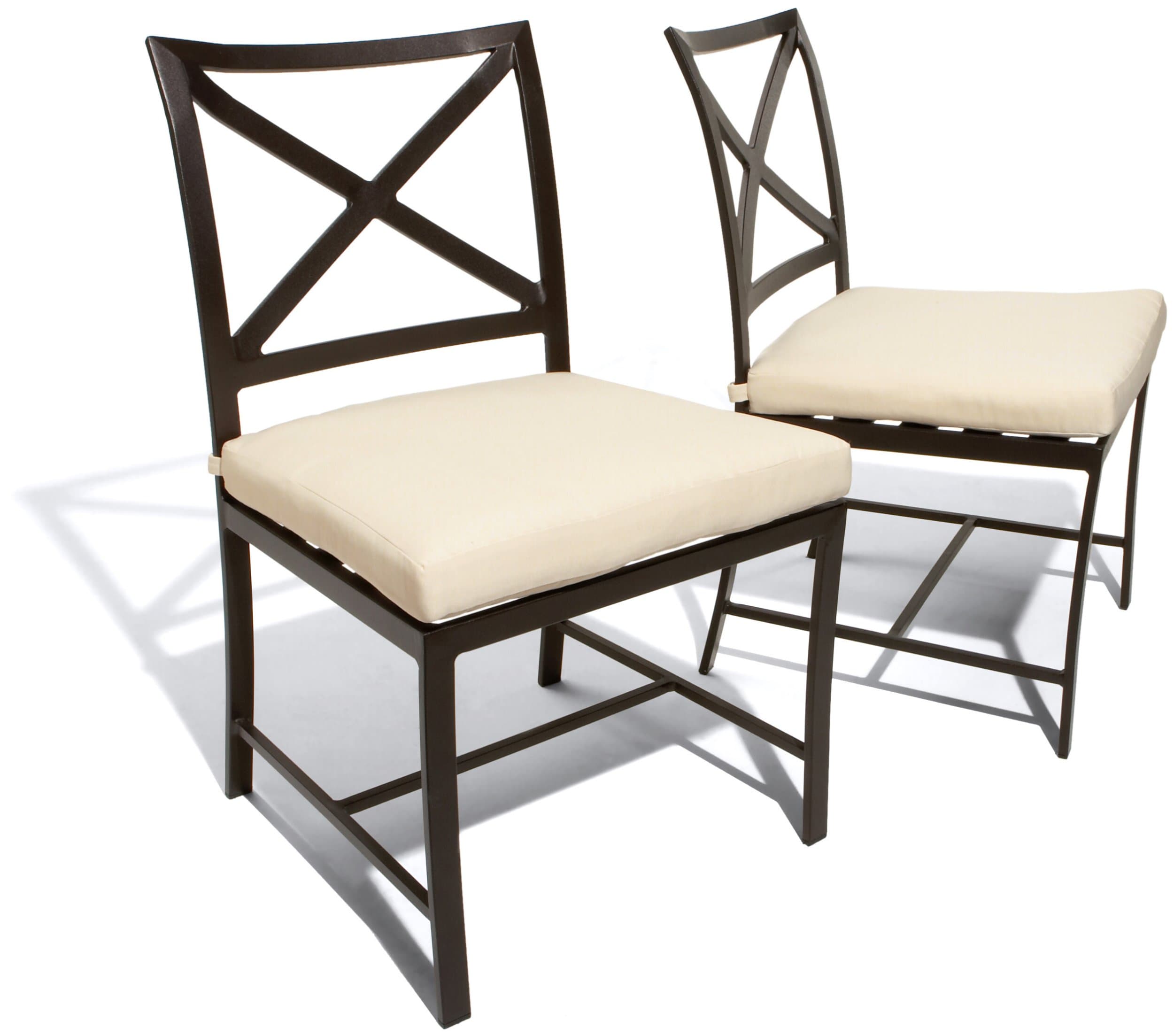 Strathwood Falkner Dining Side Chair, Set of 2 — pair shown together.