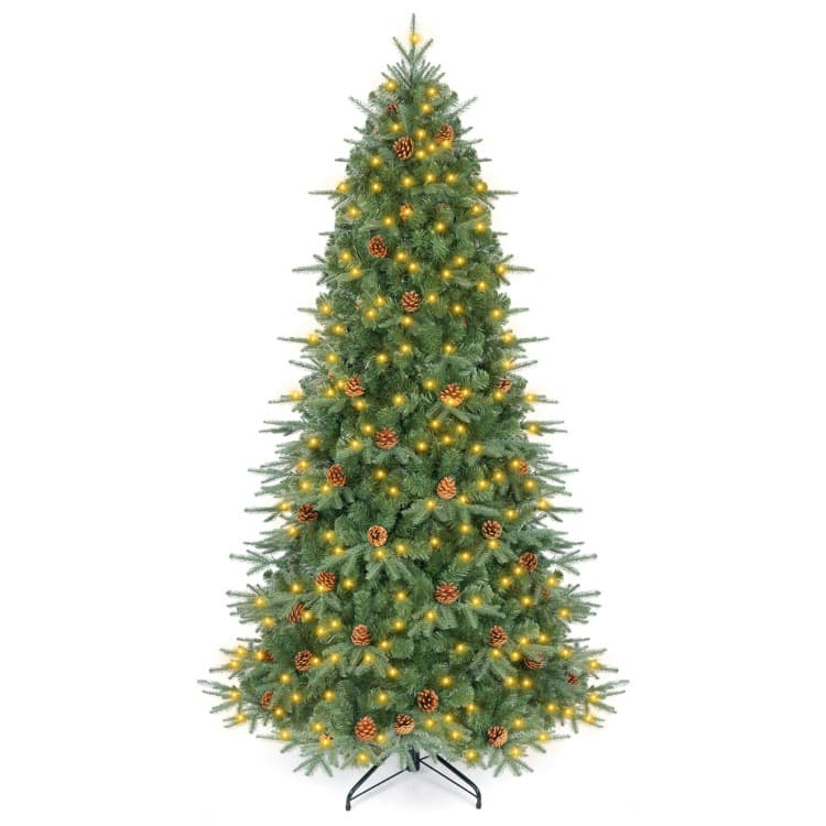 7 ft Pre-lit Pine Cone Christmas Tree — product detail 4