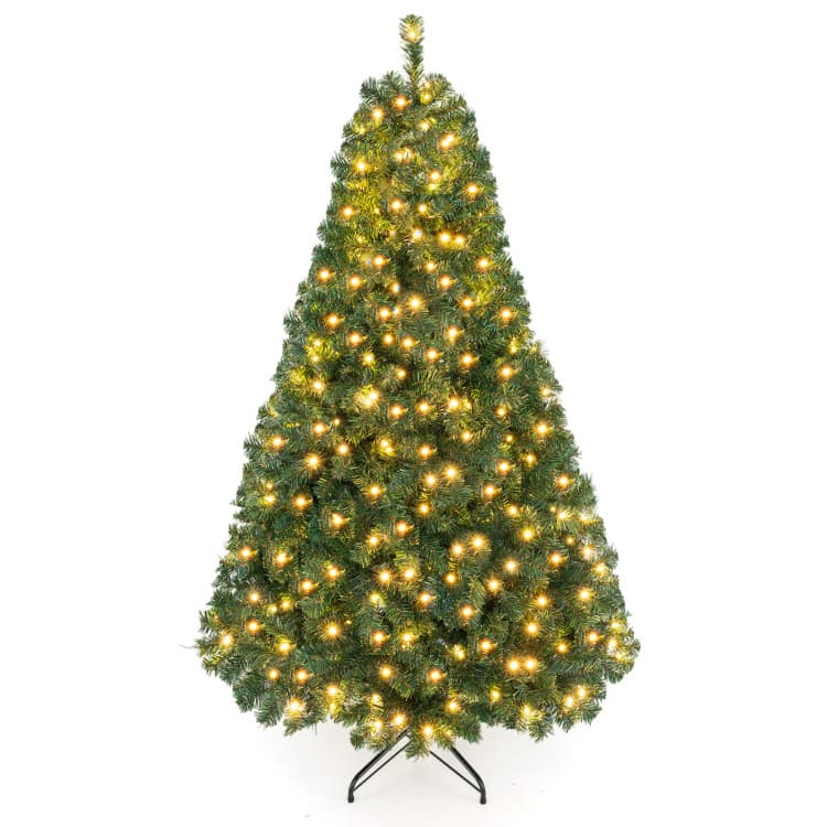 6 ft Spruce Tree with 230 Warm White LEDs — product detail 1