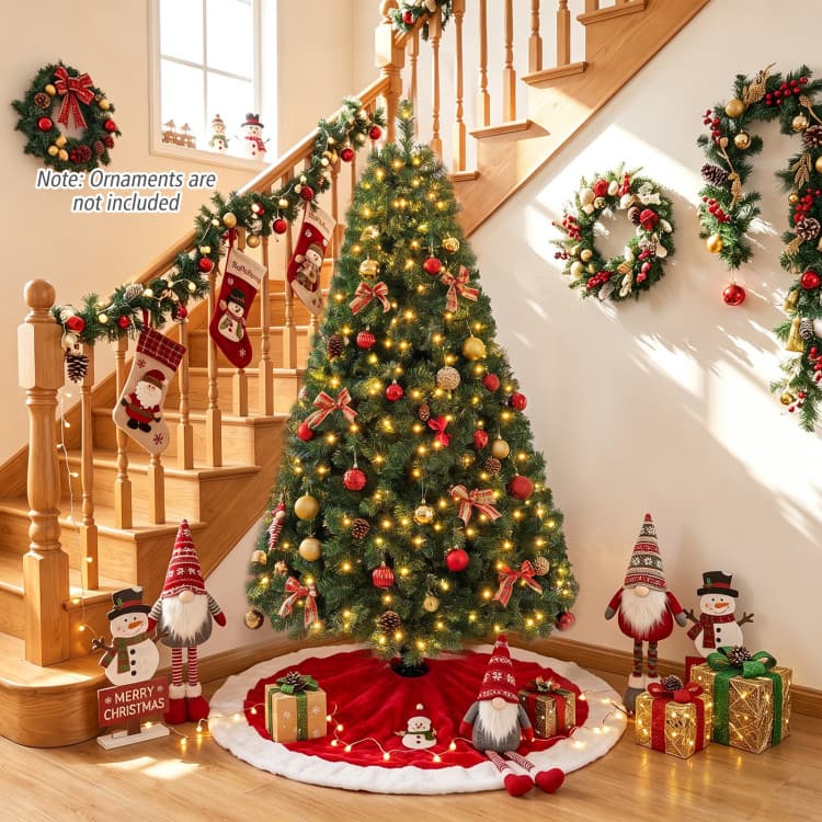 6 ft Spruce Tree with 230 Warm White LEDs — product detail 2
