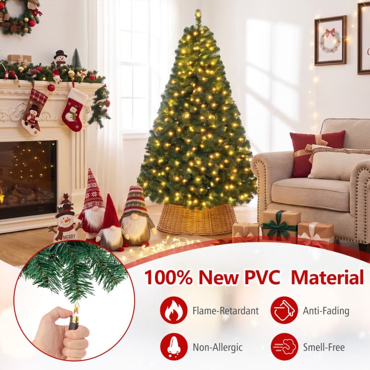 6 ft Spruce Tree with 230 Warm White LEDs — product detail 10