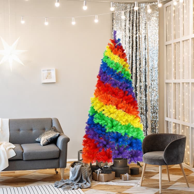 7 ft Rainbow Christmas Tree — product detail 1