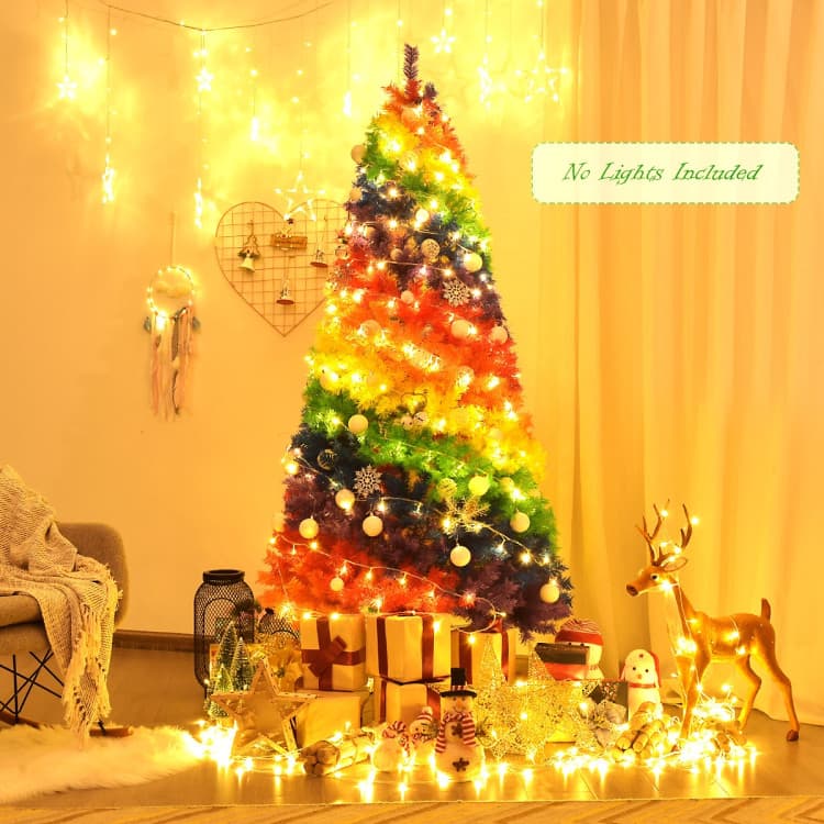 7 ft Rainbow Christmas Tree — product detail 6