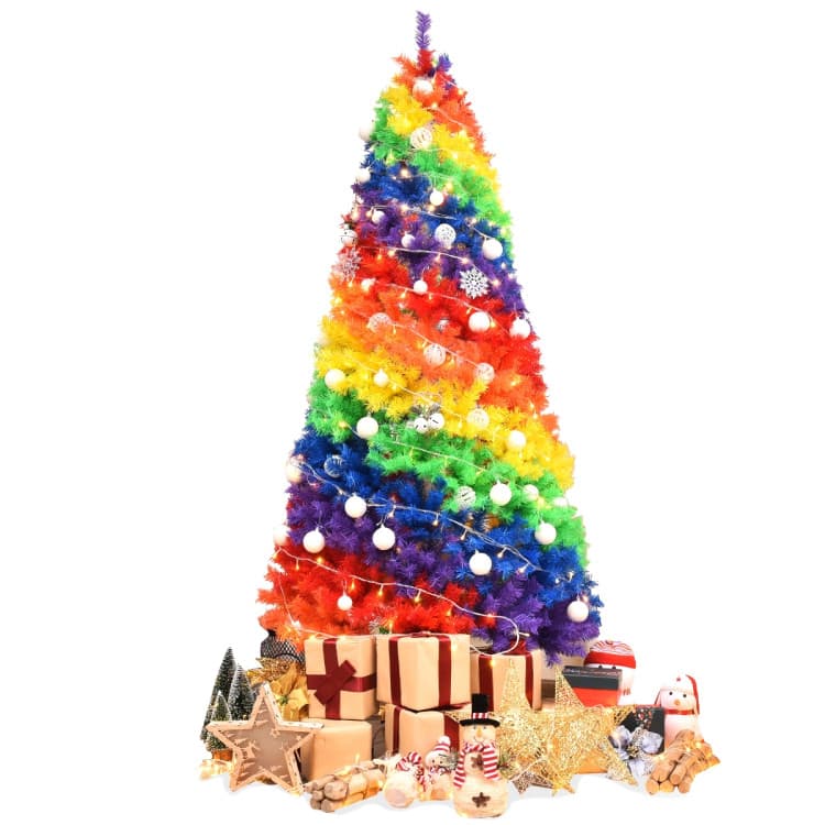 7 ft Rainbow Christmas Tree — product detail 11