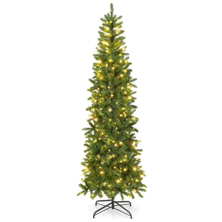 7.5 ft Slim Tree with Colour-changing LEDs — product detail 3