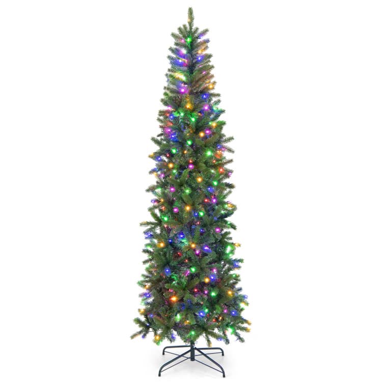 7.5 ft Slim Tree with Colour-changing LEDs — product detail 4