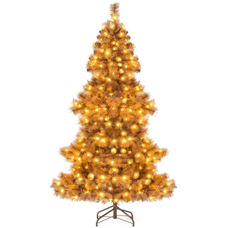 6 ft Pine Cone Tree with 200 LEDs — product detail 3
