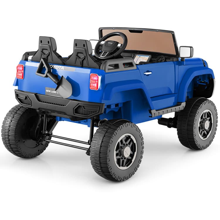 Costway 24V Toyota LC250 Two-Seater Ride-On Car — Navy — product view 5