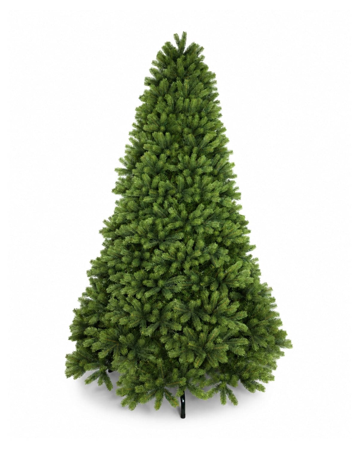 King of Christmas 10 ft Royal Fir Tree with 1,600 LEDs — tree and branch detail 5